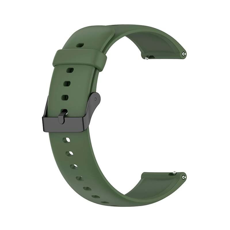 Pulseira de Silicone Realme Watch 3 / 3 Pro Escuro