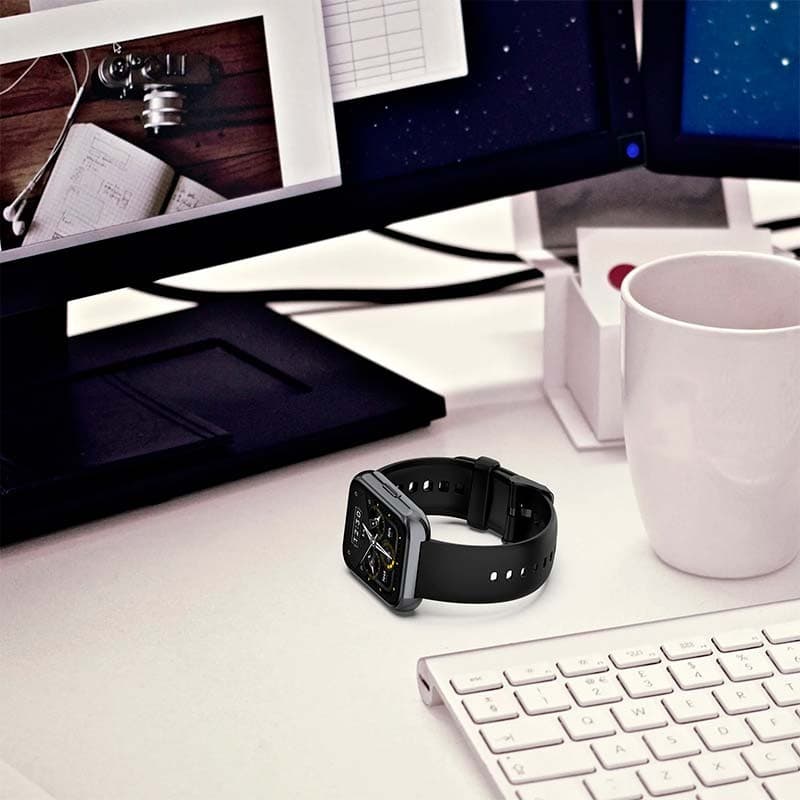 Pulseira de Silicone Realme Watch 3 / 3 Pro Escuro