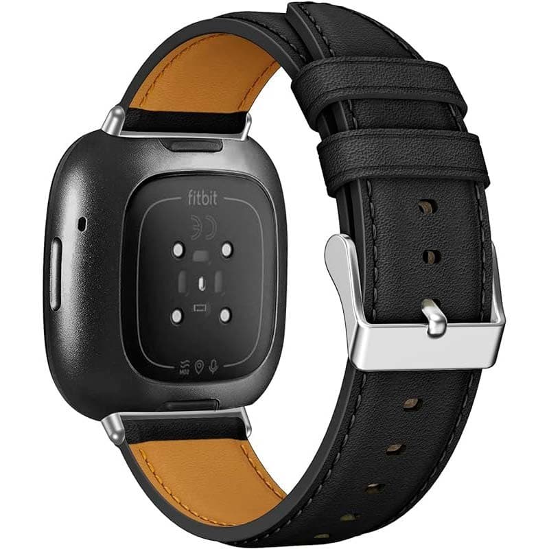 Pulseira Fitbit Versa 3 / Versa 4 Couro