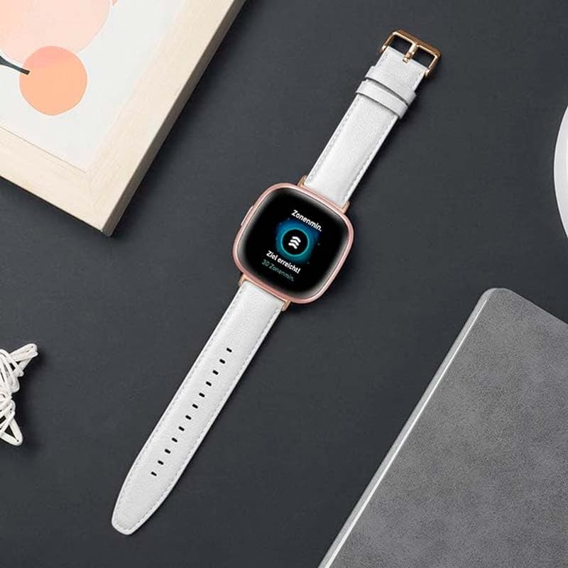 Pulseira Fitbit Versa 3 / Versa 4 Couro