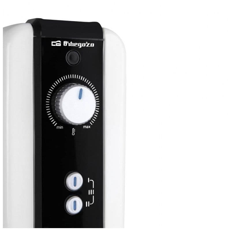 Radiador de óleo elétrico Orbegozo RH 1000 1000W Branco