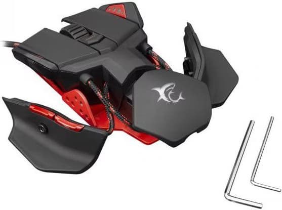Rato Gaming White Shark Lancelot GM-9002 USB - 6400 DPI