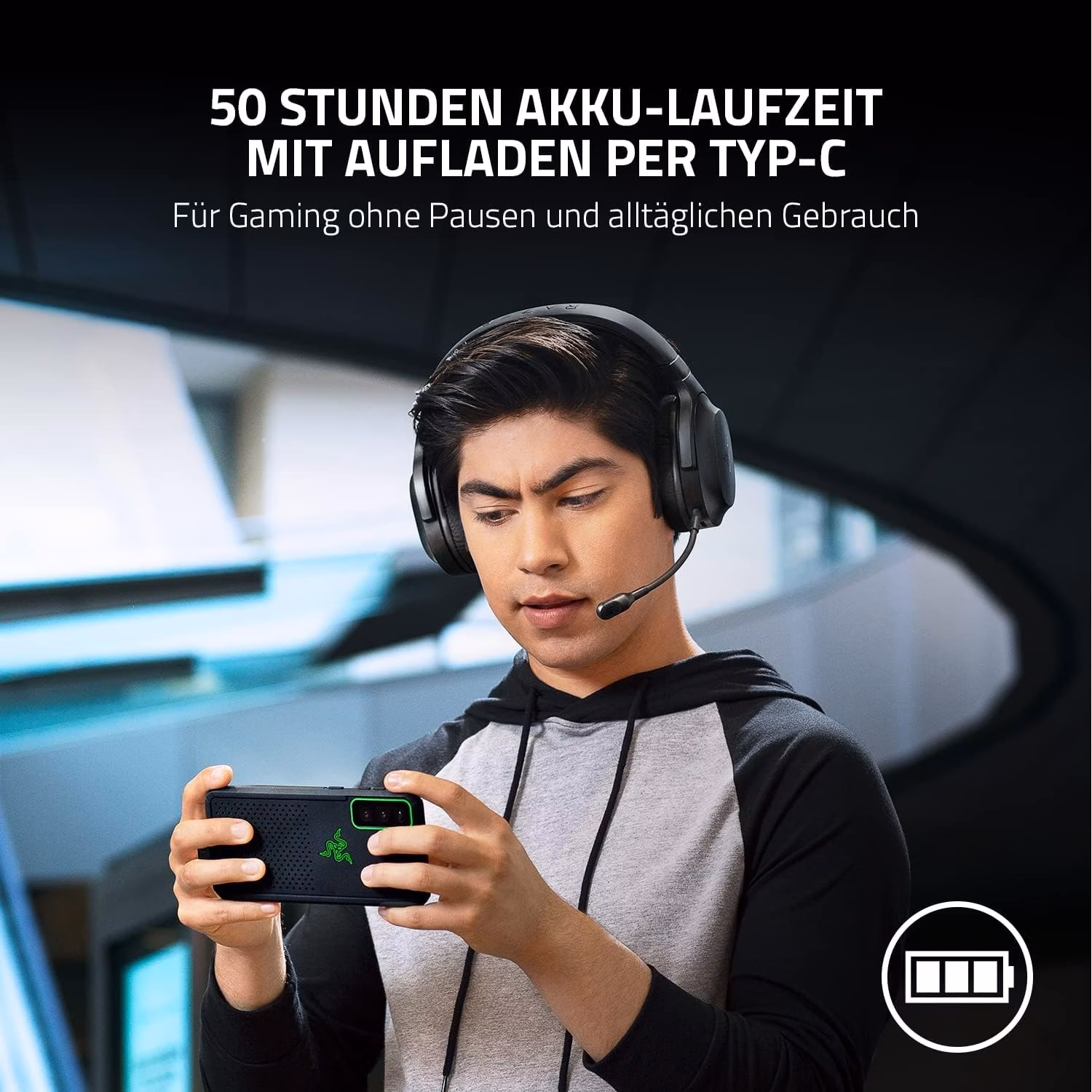 Razer Barracuda X Bluetooth - Auscultadores Gaming