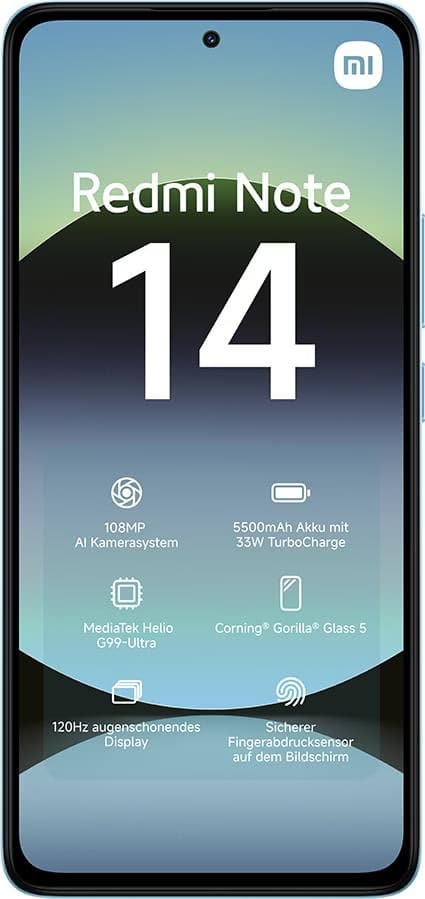 Xiaomi Redmi Note 14 4G 8GB/256GB Azul