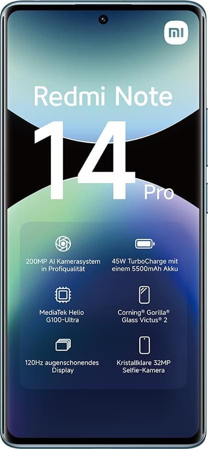 Xiaomi Redmi Note 14 Pro 4G 8GB/256GB Azul