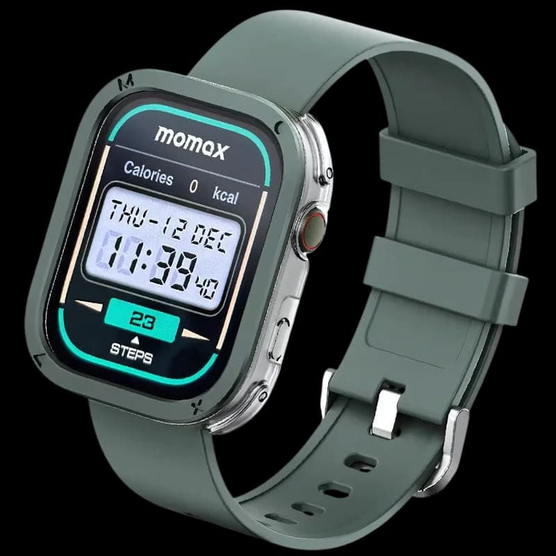 Relógio inteligente Momax SW3S Verde