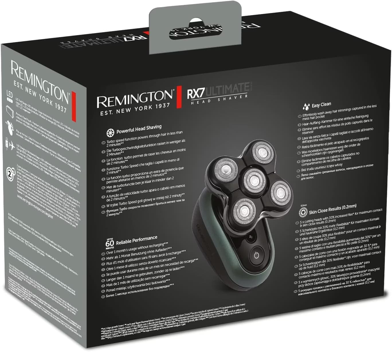 Remington RX7 Ultimate Series XR1600 Preto - Aparador