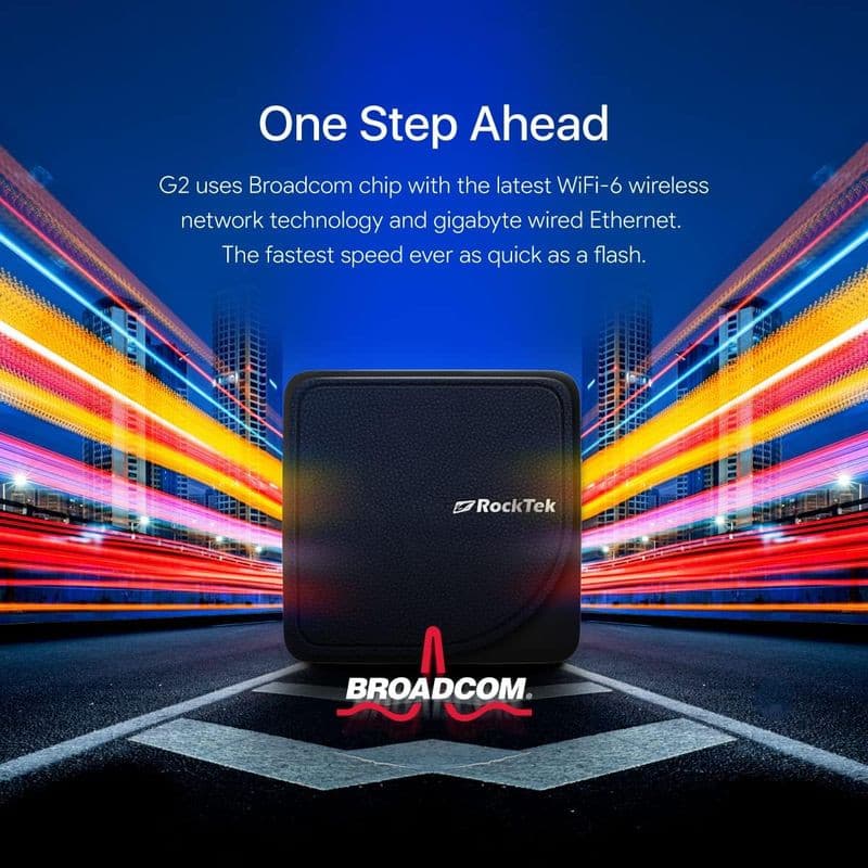 RockTek G2 S905X4 4GB/64GB Android 12 - Android TV