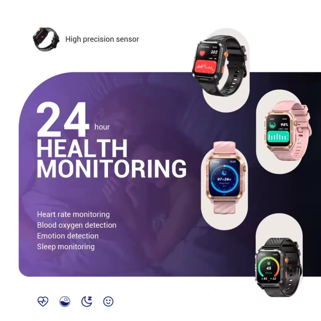 Blackview W10 Pro Smartwatch 11 dias IP68 Rosa