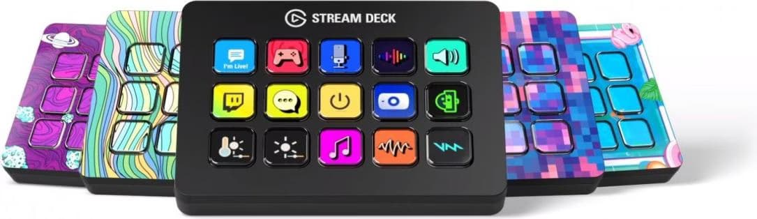Elgato Stream Deck MK.2 15 Botões Preto