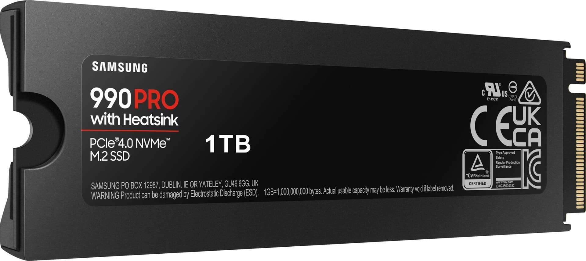 Samsung 990 PRO M.2 1 TB PCIe 4.0 V-NAND SSD