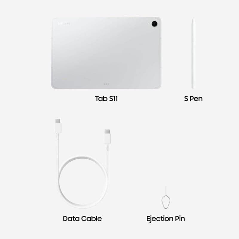 Samsung Galaxy Tab S11 11" 12 GB/128 GB WiFi Prata