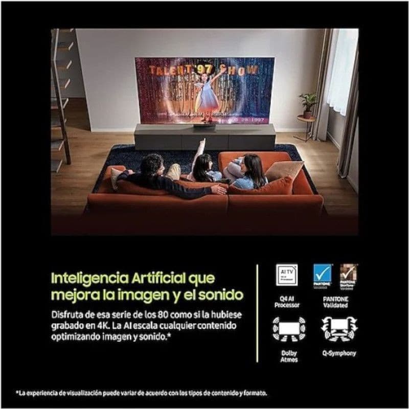 Samsung Q7F QE55Q7FAAU 55" 4K Ultra HD Smart TV Wifi Preto