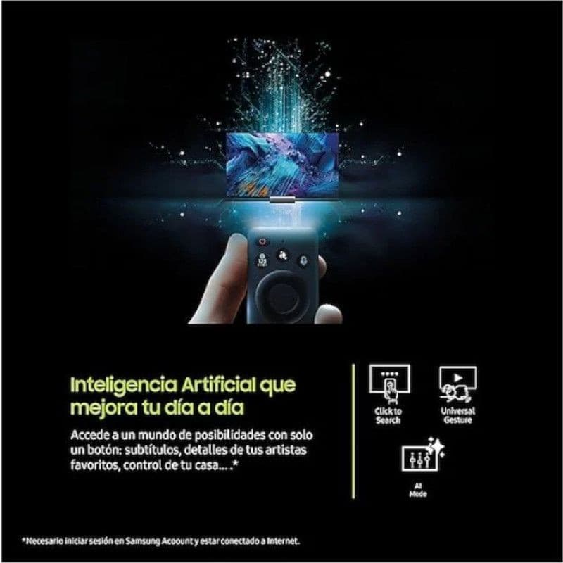 Samsung Q7F QE55Q7FAAU 55" 4K Ultra HD Smart TV Wifi Preto