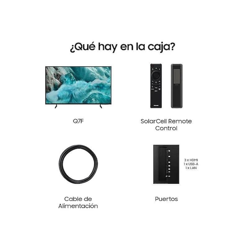Samsung Q7F QE55Q7FAAU 55" 4K Ultra HD Smart TV Wifi Preto