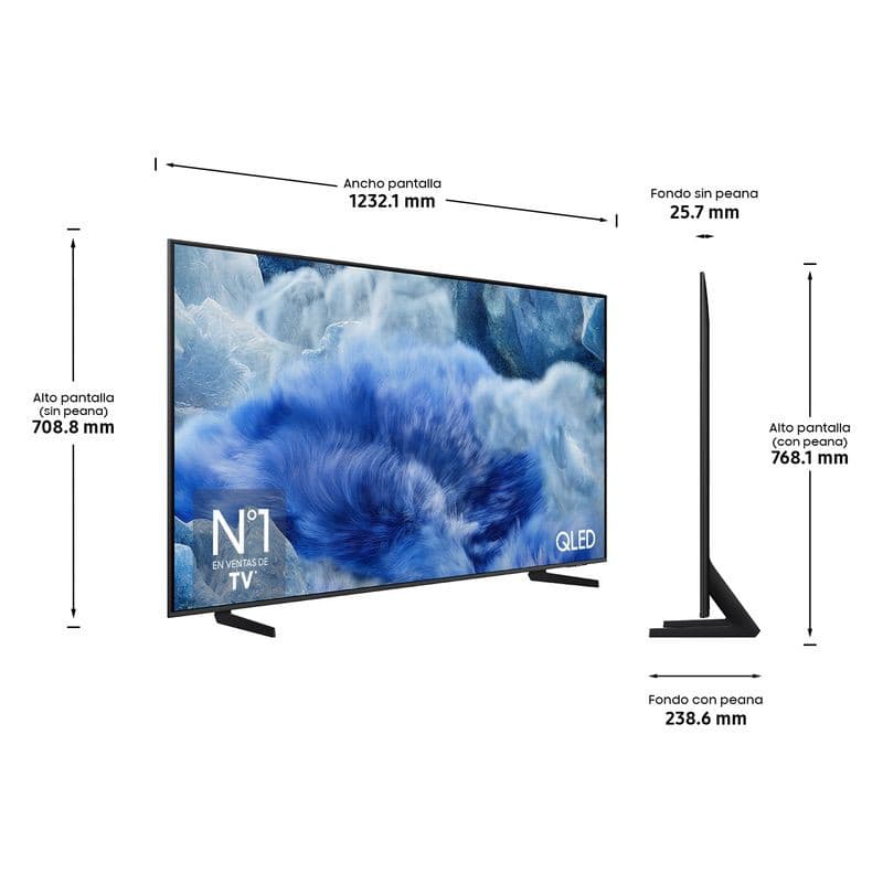Samsung Q8F QE55Q8FAAU 55" QLED 4K Ultra HD Smart TV Wifi