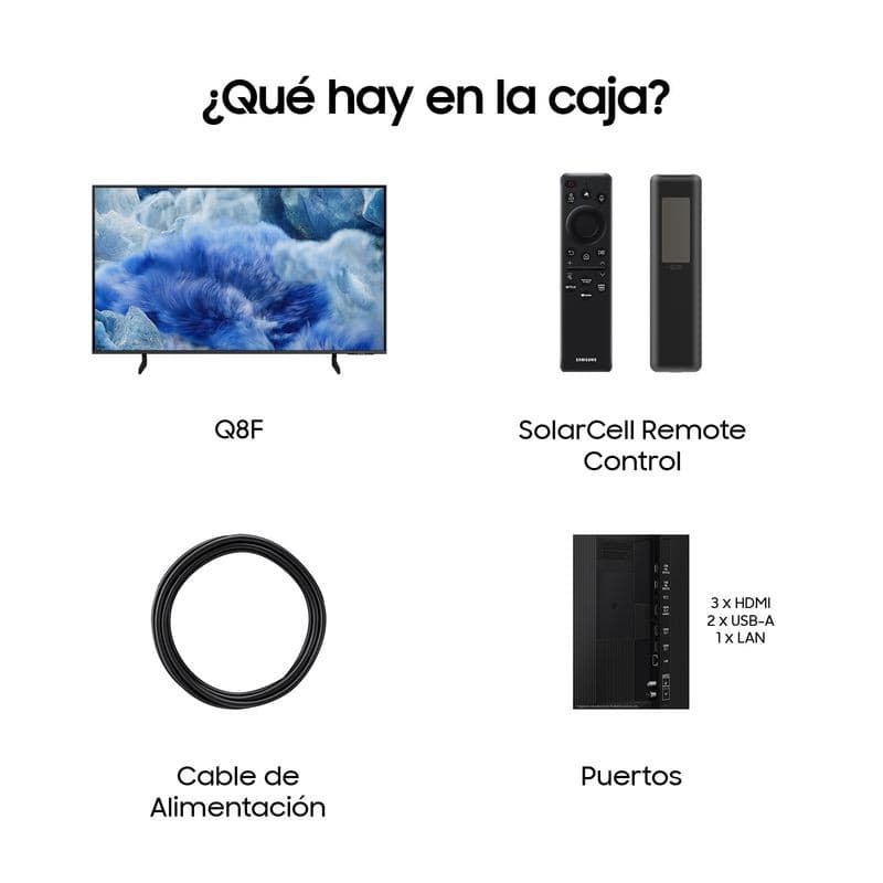 Samsung Q8F QE55Q8FAAU 55" QLED 4K Ultra HD Smart TV Wifi