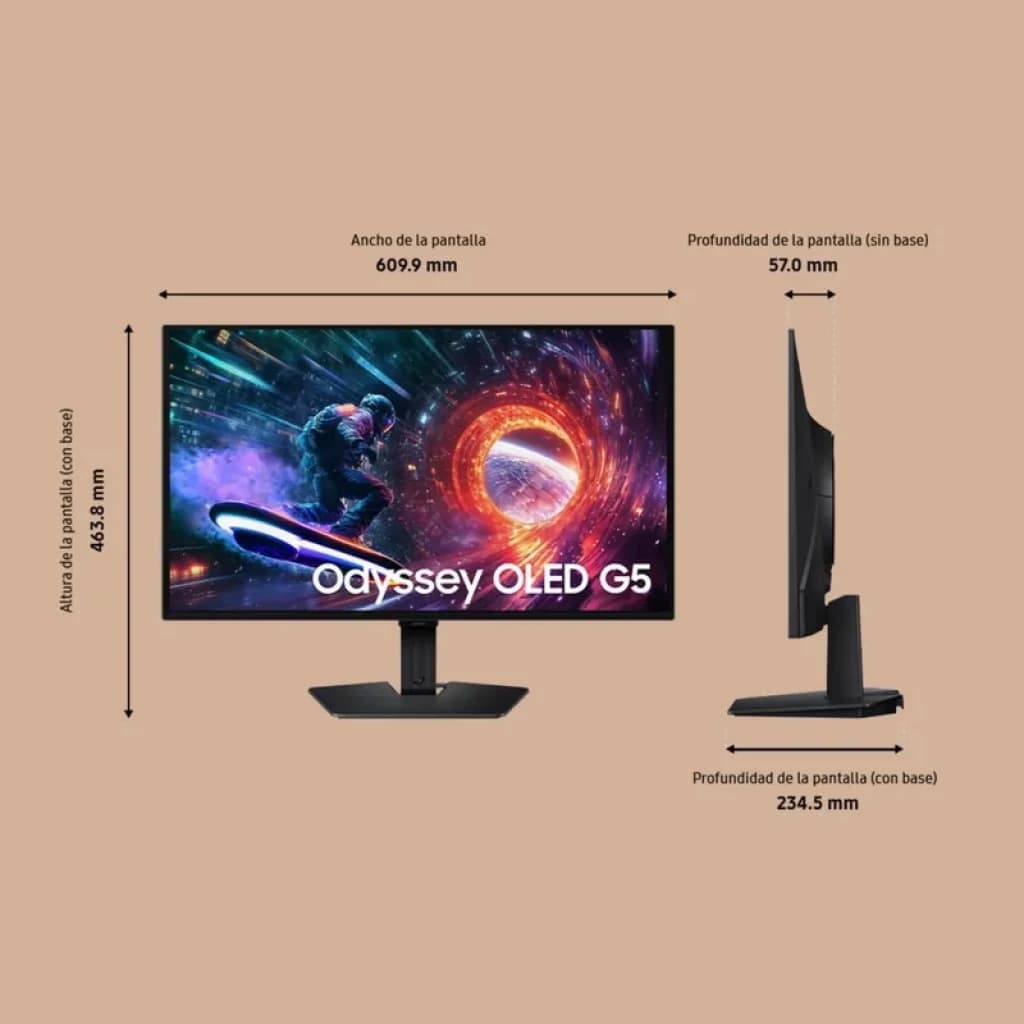 Samsung S27FG506SU QD-OLED QHD 180Hz - Monitor Gaming 27"