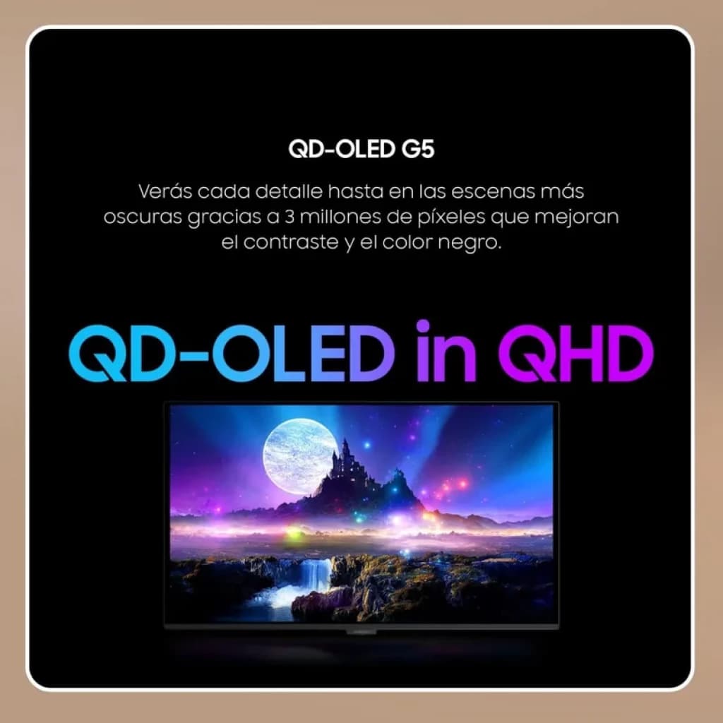 Samsung S27FG506SU QD-OLED QHD 180Hz - Monitor Gaming 27"