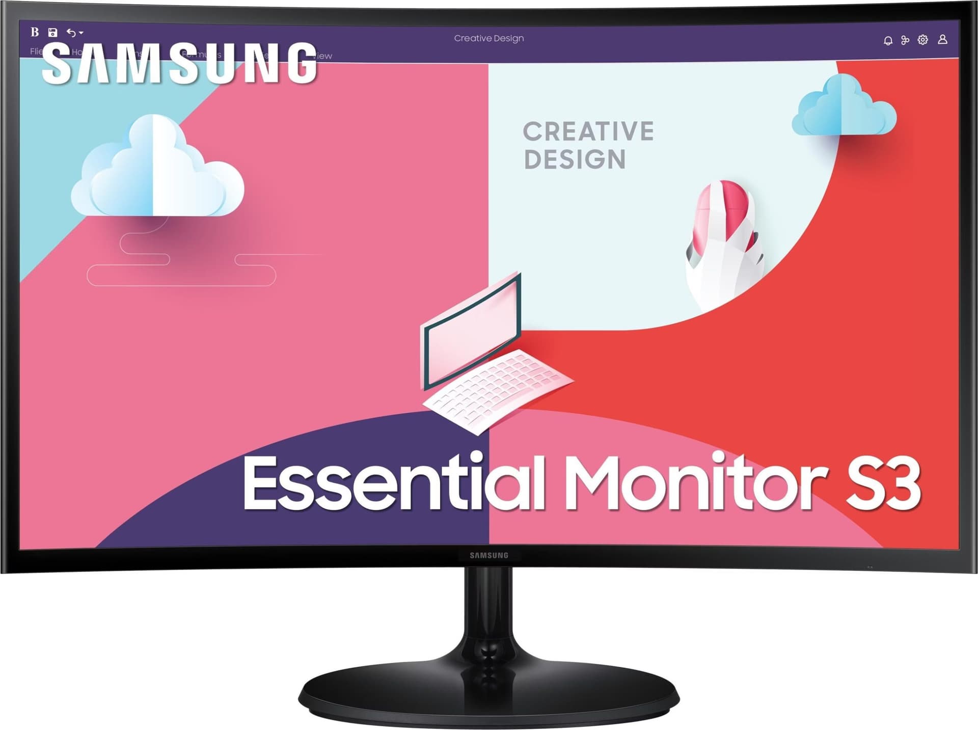 Samsung S36C 24 FullHD VA Curva FreeSync Preto