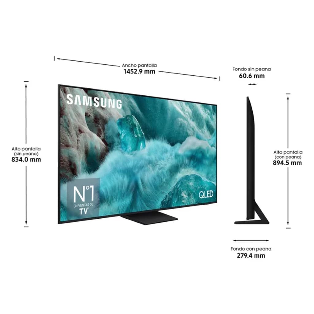 Samsung TQ65Q7F5AU 65" 4K Ultra HD QLED Smart TV Wifi