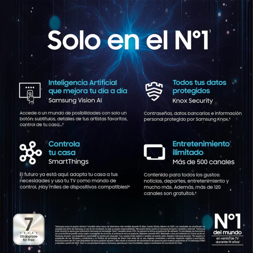 Samsung TU32H5005FK Smart TV HD de 32" Preta