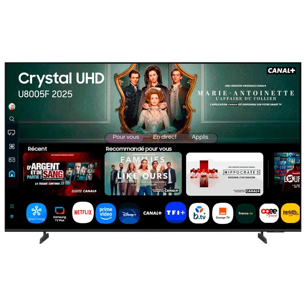 Samsung TU50U8005FU 50 4K Ultra HD LED Smart TV Preto