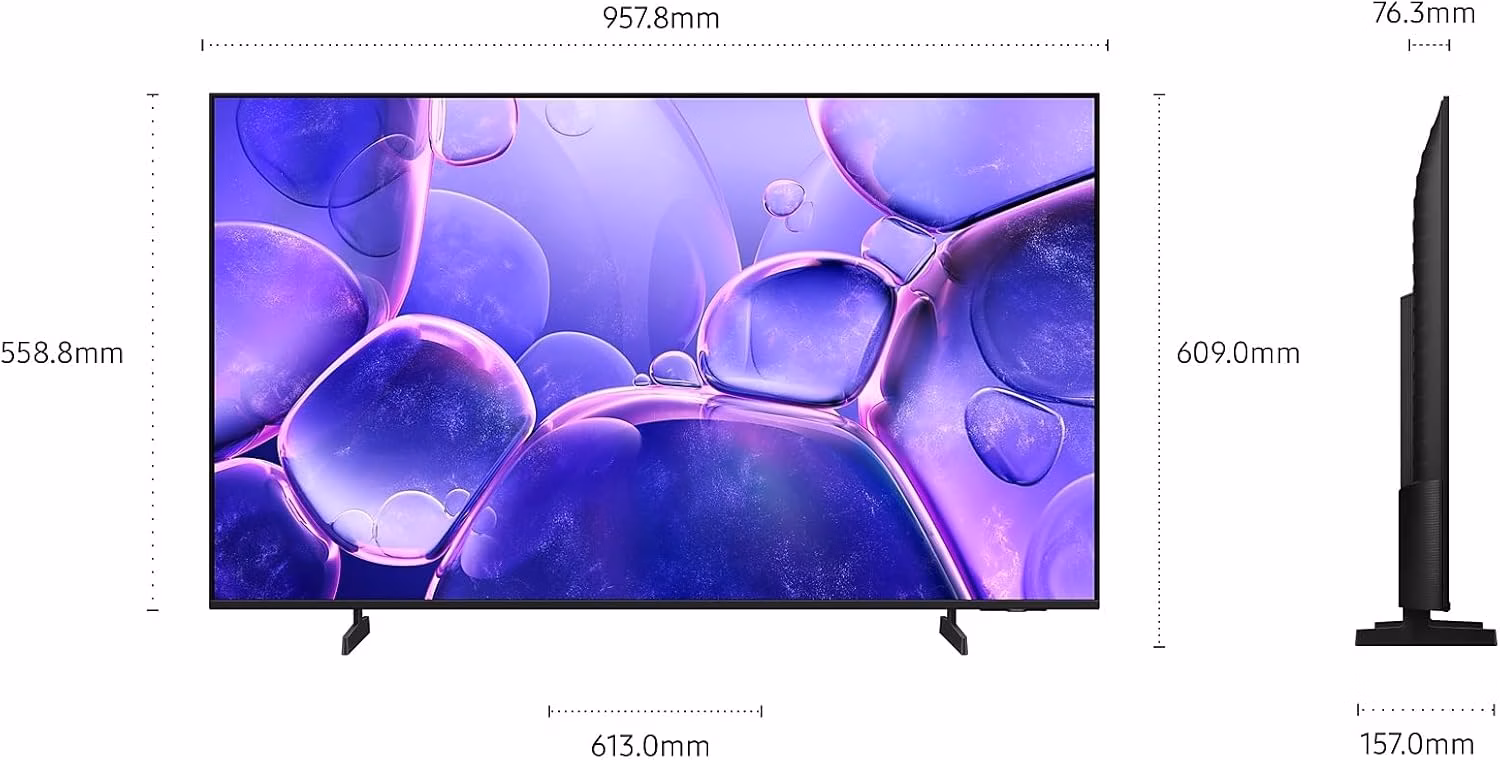 Samsung UE43U8092FU 43" 4K Ultra HD Smart TV Preto