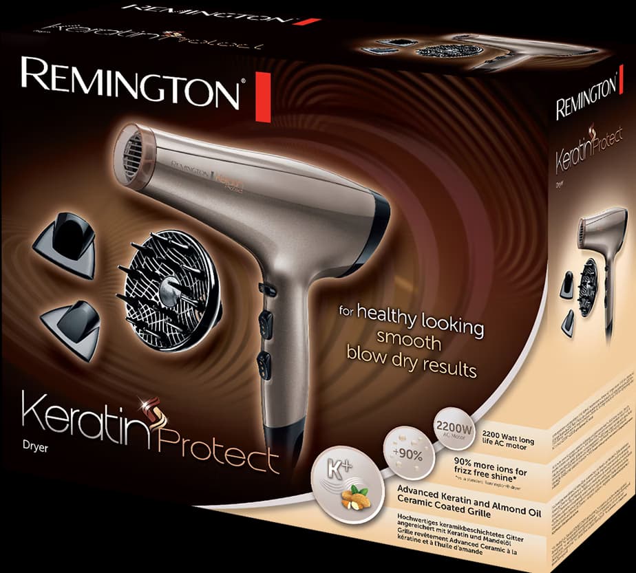 Secador de cabelo Remington AC8002 2200W Castanho