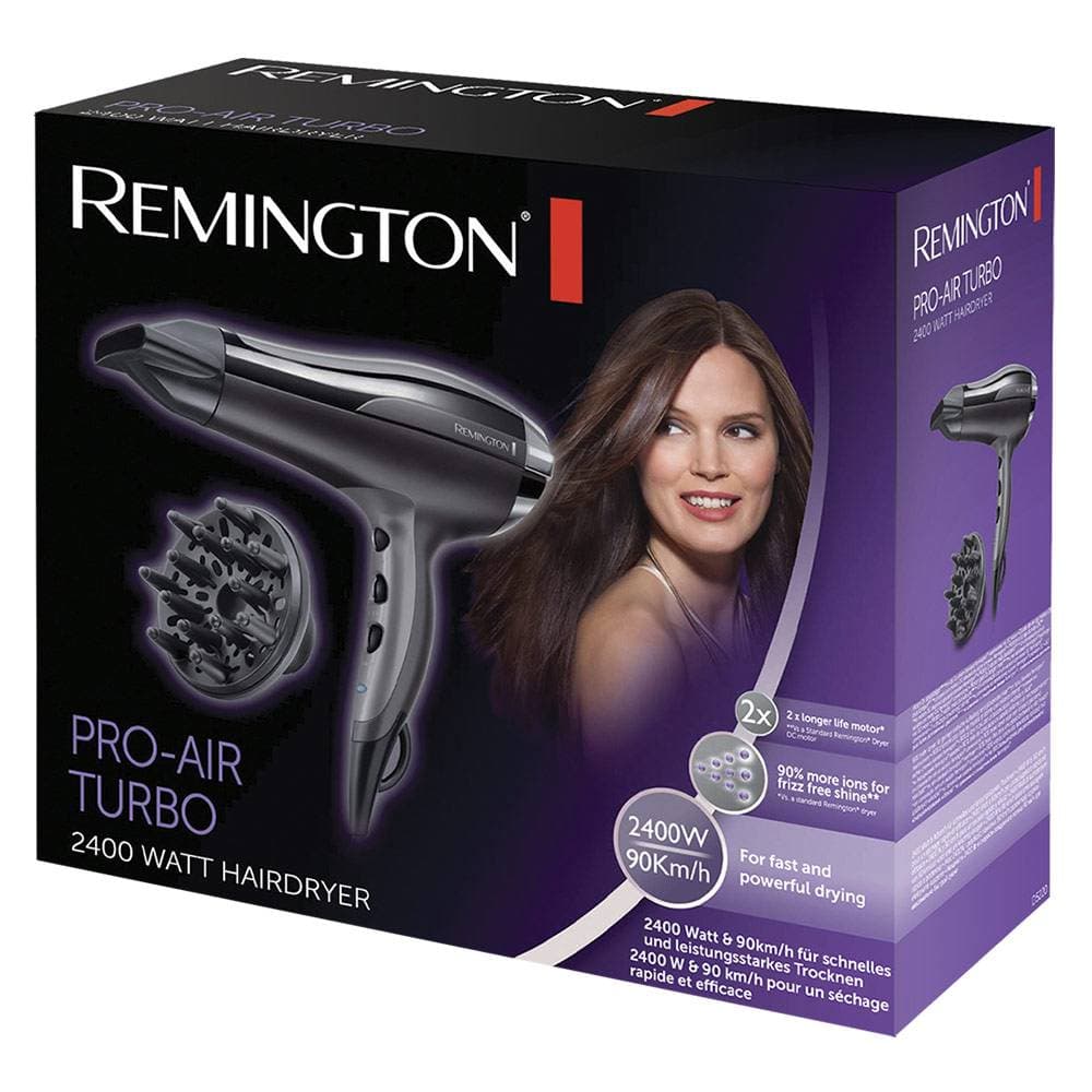 Secador de cabelo Remington D5220 2400W Preto