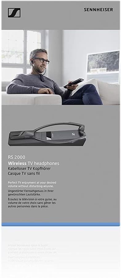 Sennheiser RS 2000 Preto para televisão