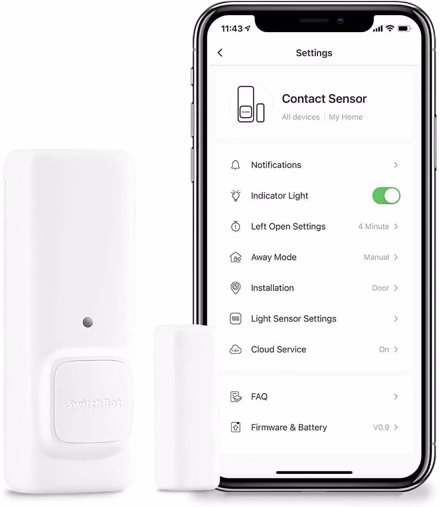 Sensor de contato SwitchBot Contact Sensor