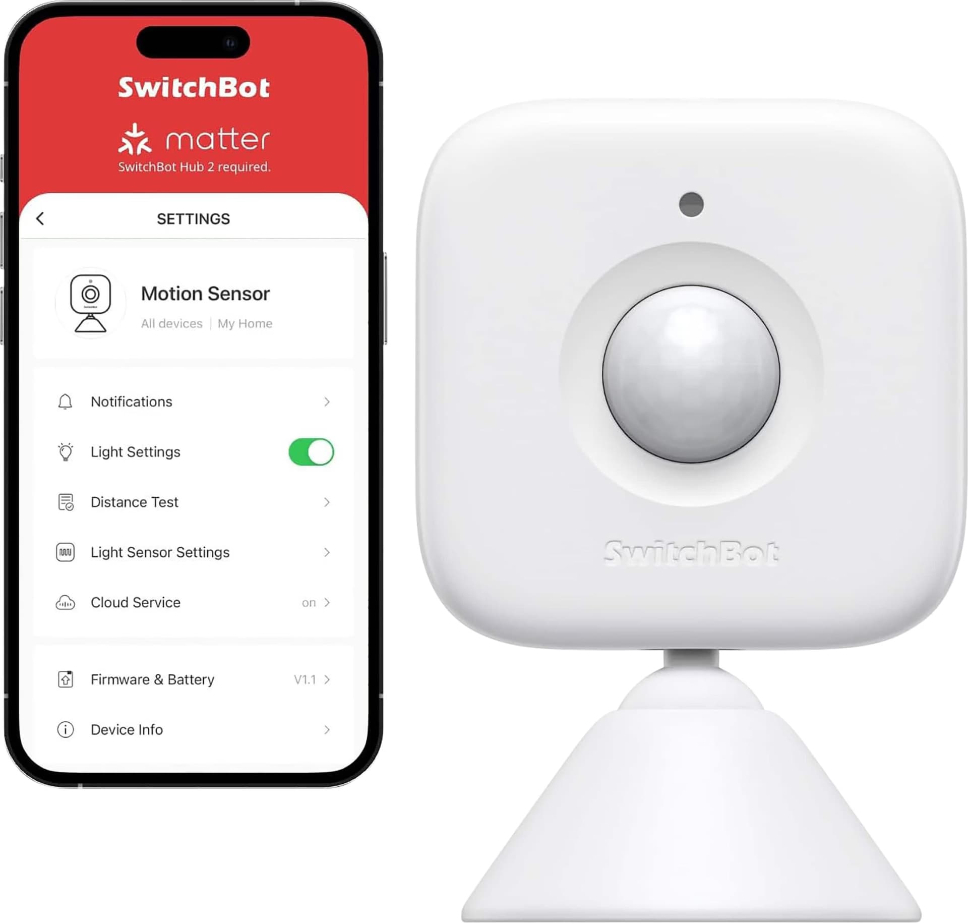 Sensor de Movimento SwitchBot Motion Sensor