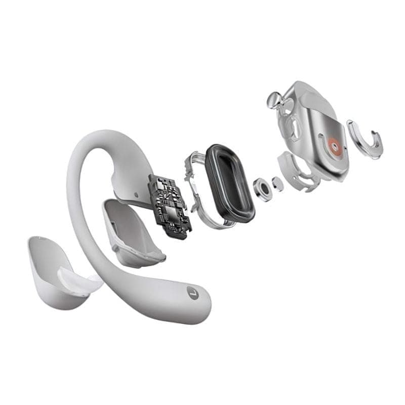SHOKZ OpenFit 2+ Cinzento - Auriculares sem fios Bluetooth