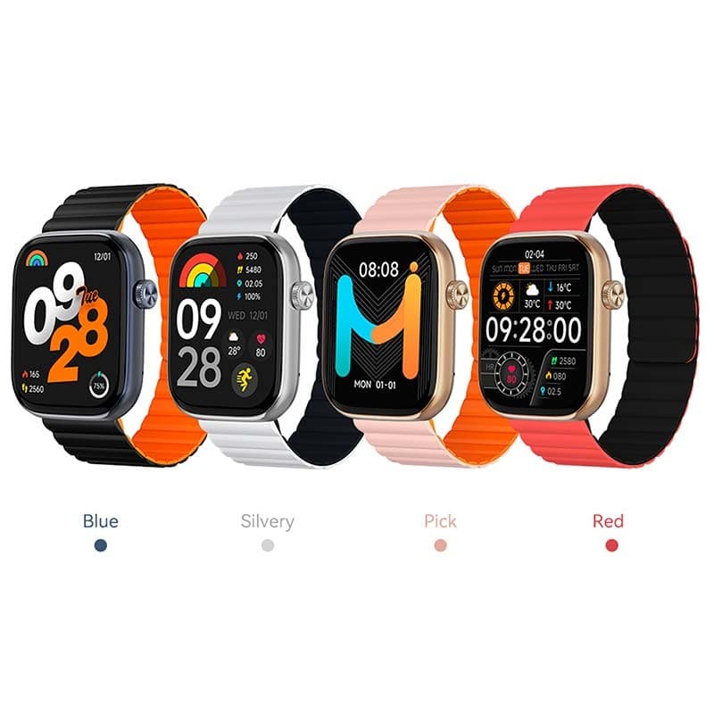 Smartwatch Imiki ST2 Azul com Pulseira Magnética