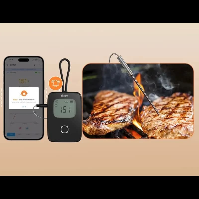 SONOFF BBQ BMT01 - Termómetro para carne