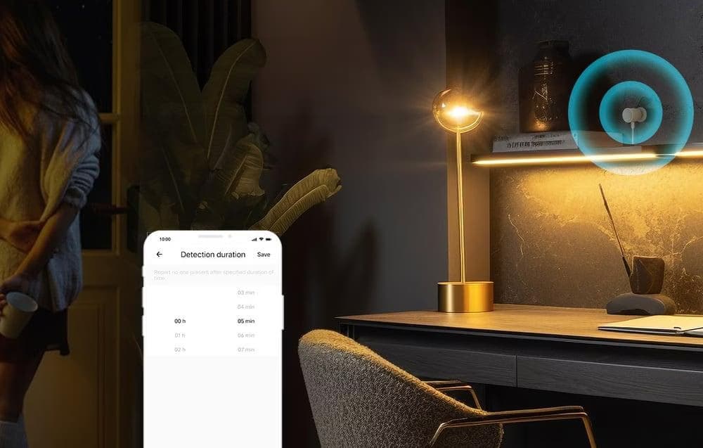 SONOFF SNZB-06P - Sensor de presença humana ZigBee
