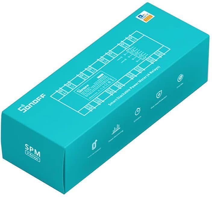 Sonoff SPM-4Relay - Medidor de Potência Inteligente