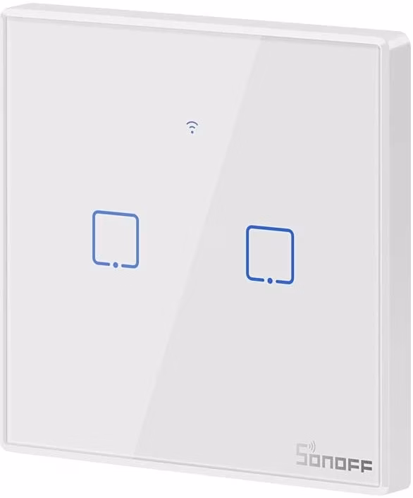 Sonoff T2 2C WiFi + RF 433 - Interruptor tátil inteligente