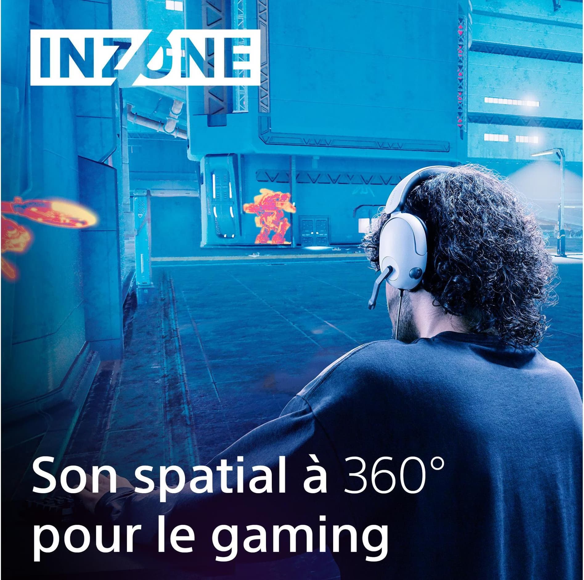 Sony Inzone H3 Branco - Auscultadores Gaming