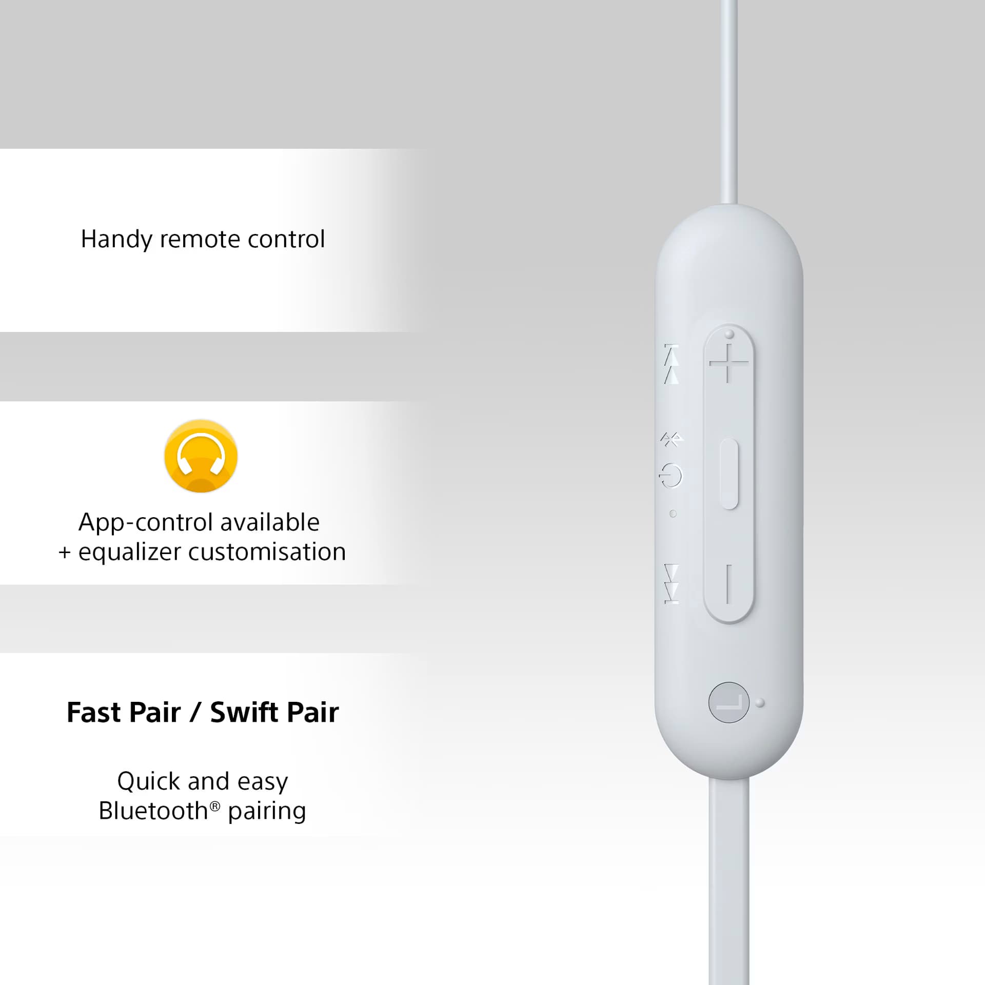 Sony WI-C100 Auriculares Bluetooth Sports