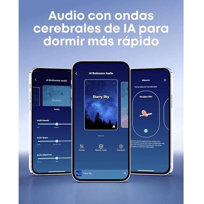 Soundcore Sleep A30 Auriculares para dormir Mist Green