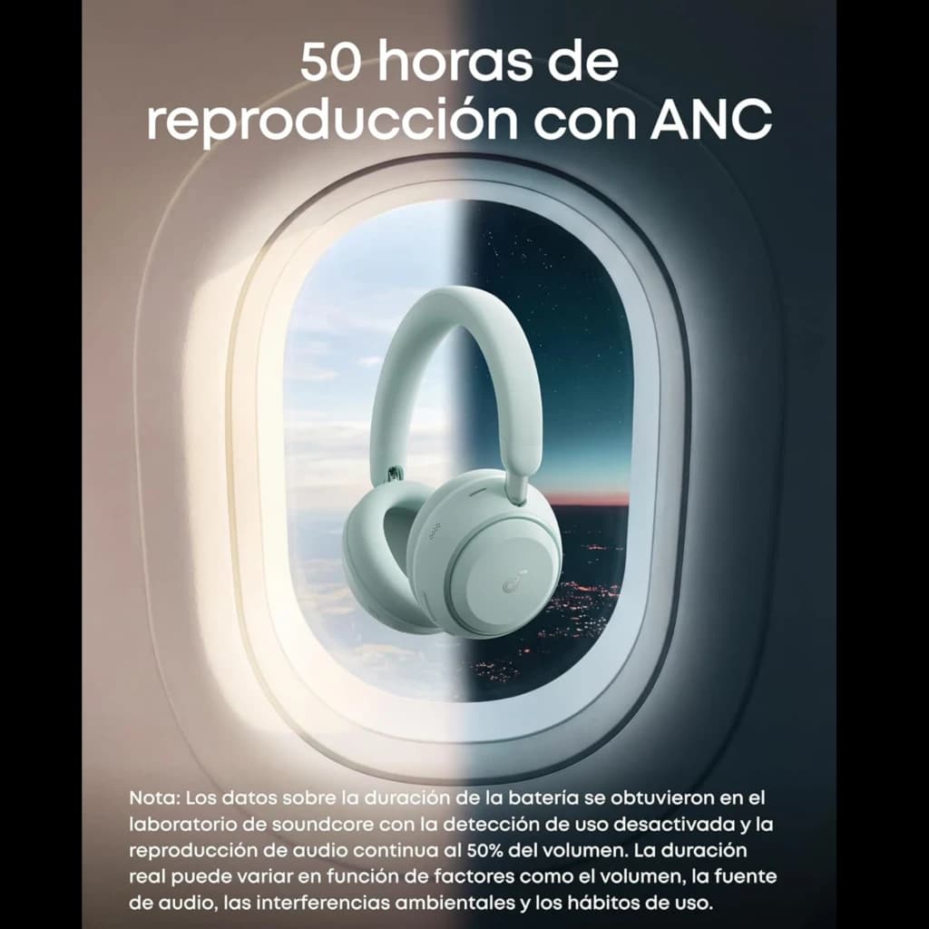 Soundcore Space 2 Bluetooth ANC Hi-Res 70 h Black