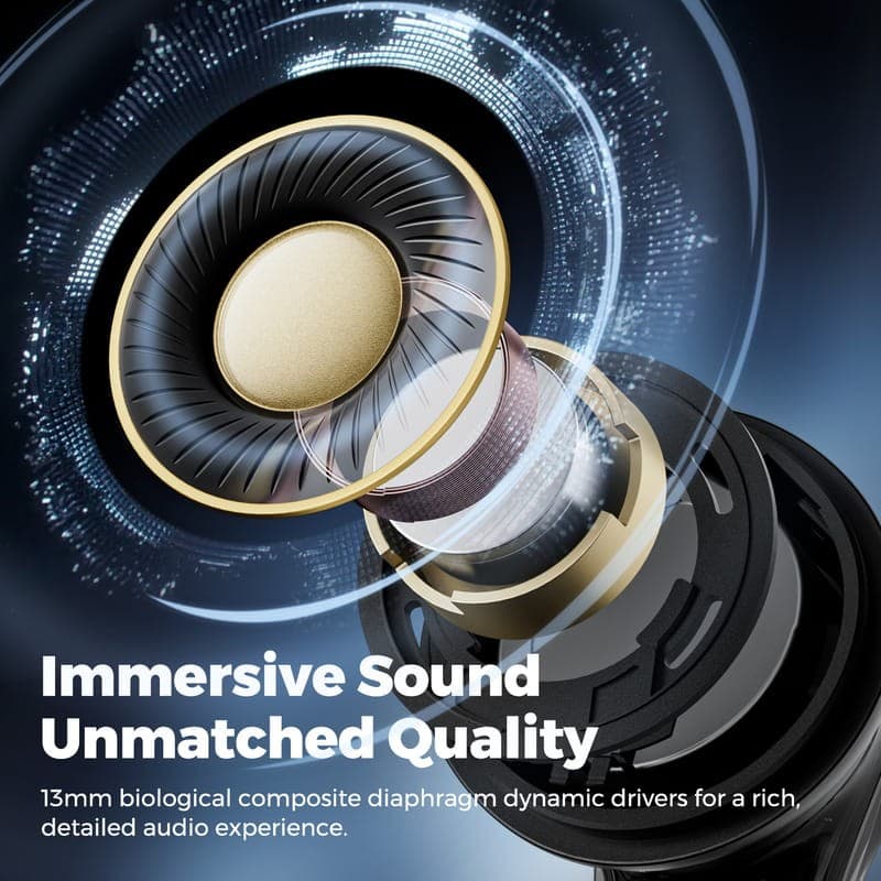 SoundPEATS Clear Pods - Auriculares Bluetooth TWS