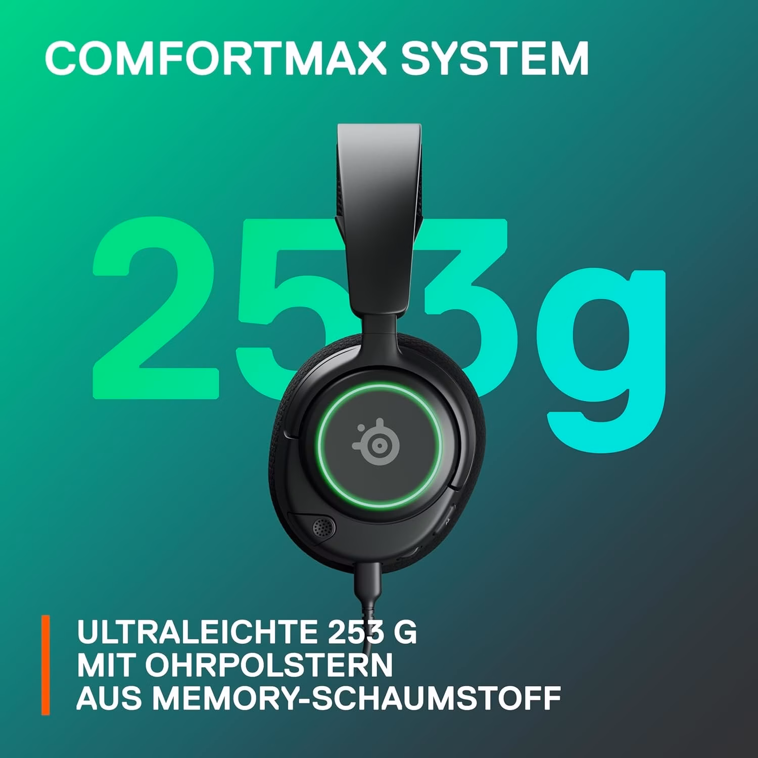 Steelseries Arctis Nova 3 Preto – Auscultadores com fio