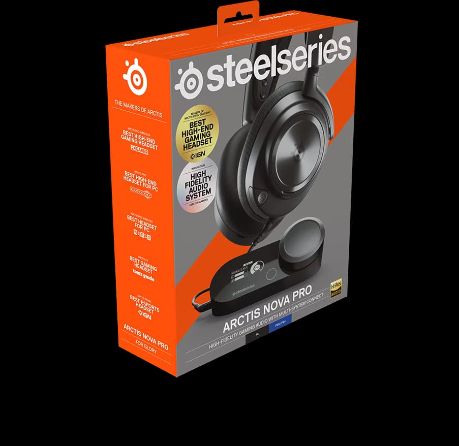 Steelseries Arctis Nova Pro Preto