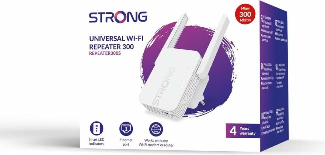 Strong 300S Repetidor Wi-Fi 300 Mbit/s