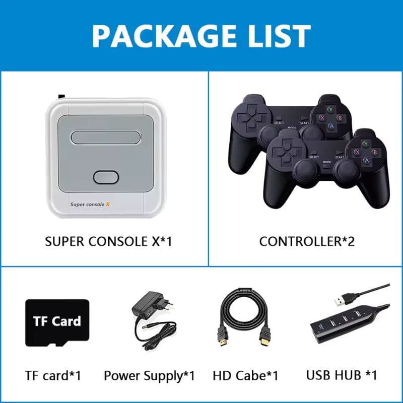 Super Console X 1GB/8GB + Cartão 64GB
