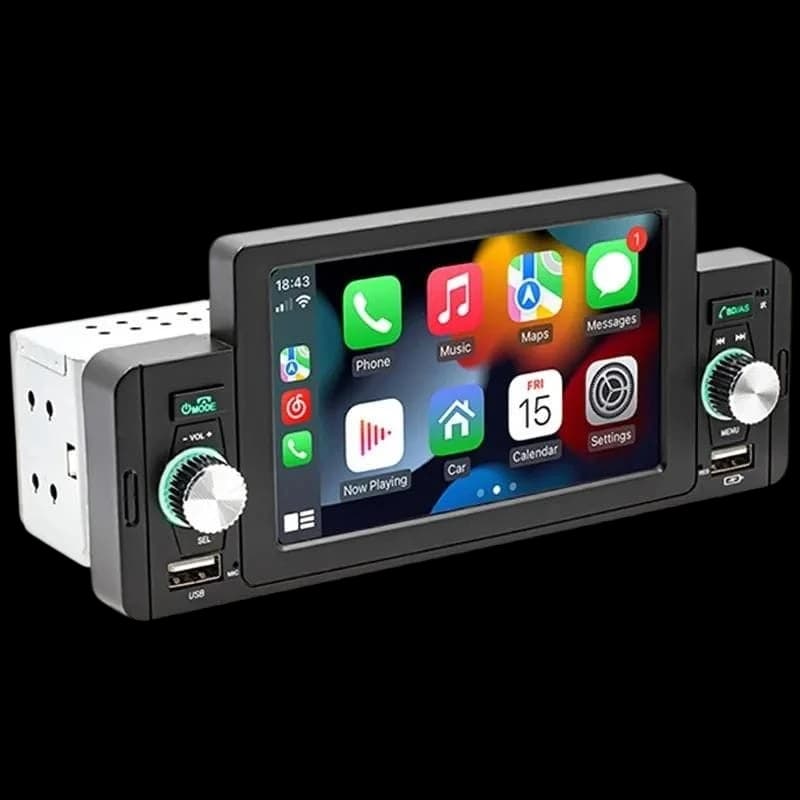 SWM 160C Bluetooth/Carplay/USB - Auto-rádio 1 DIN