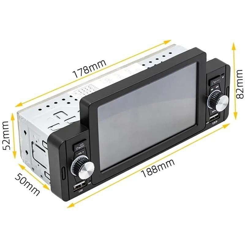 SWM 160C Bluetooth/Carplay/USB - Auto-rádio 1 DIN